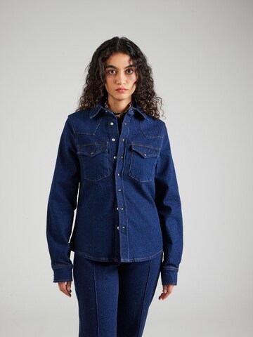 Daahls by Emma Roberts exclusively for ABOUT YOU Blouse 'Lana' in Blue: front