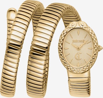 Just Cavalli Uhr in Gold: Vorderseite
