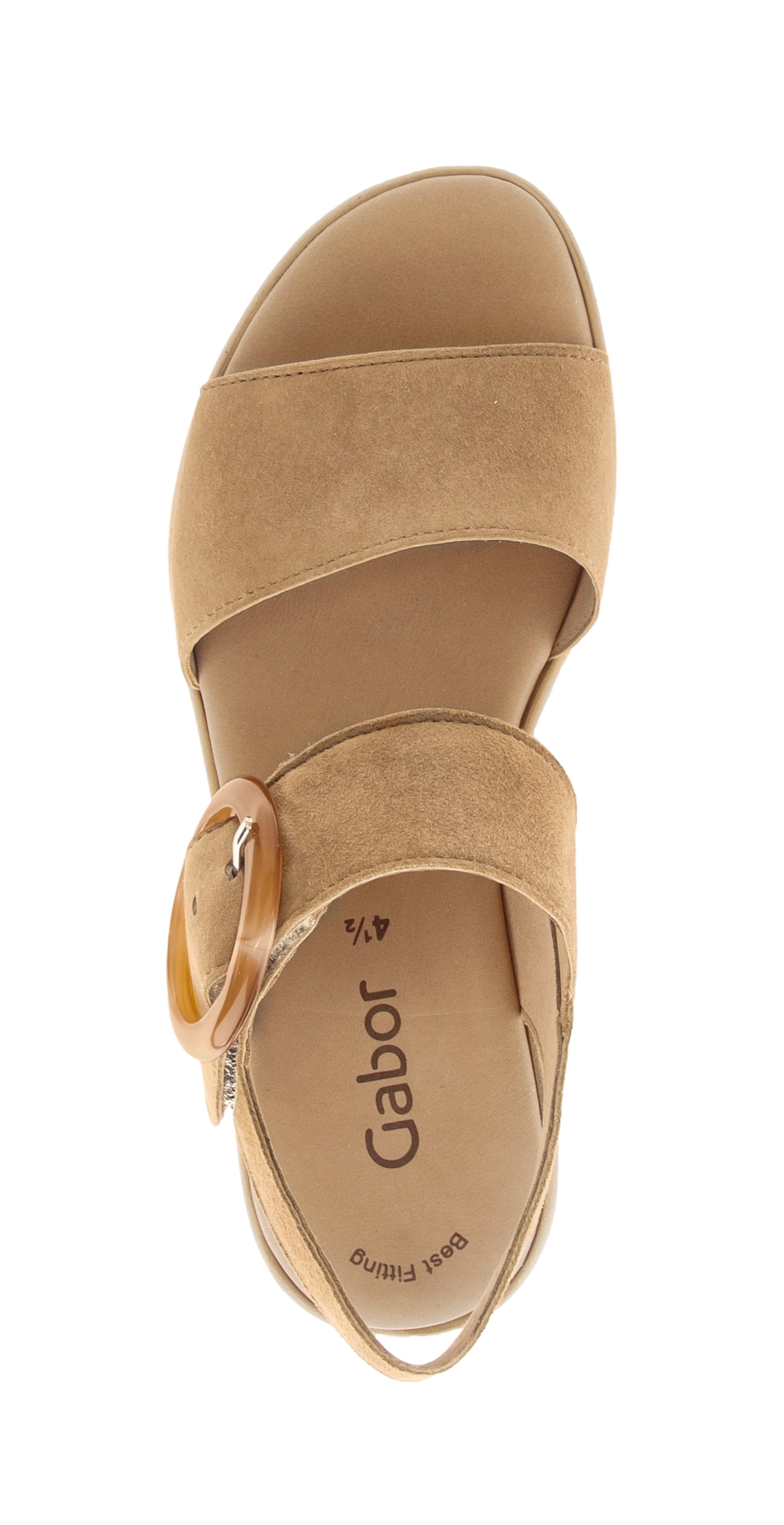 GABOR Sandale in Braun