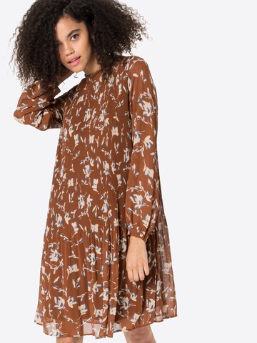 ESPRIT Shirt Dress in Brown: front