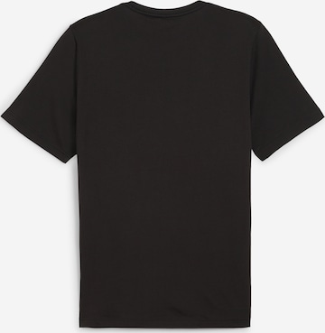 juoda PUMA Sportiniai marškinėliai 'Essentials'