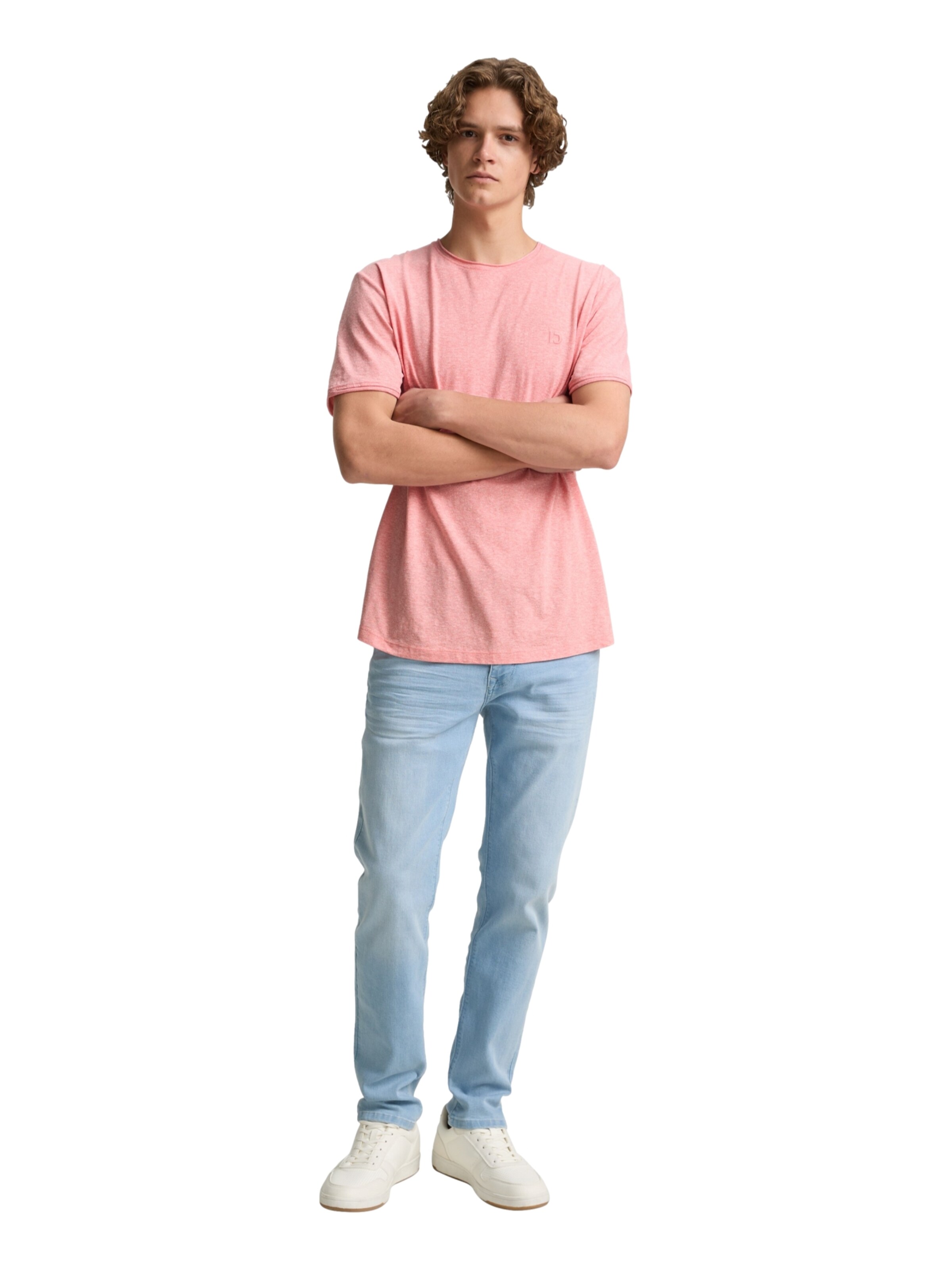 TOM TAILOR DENIM regular Bluser & t-shirts i pink