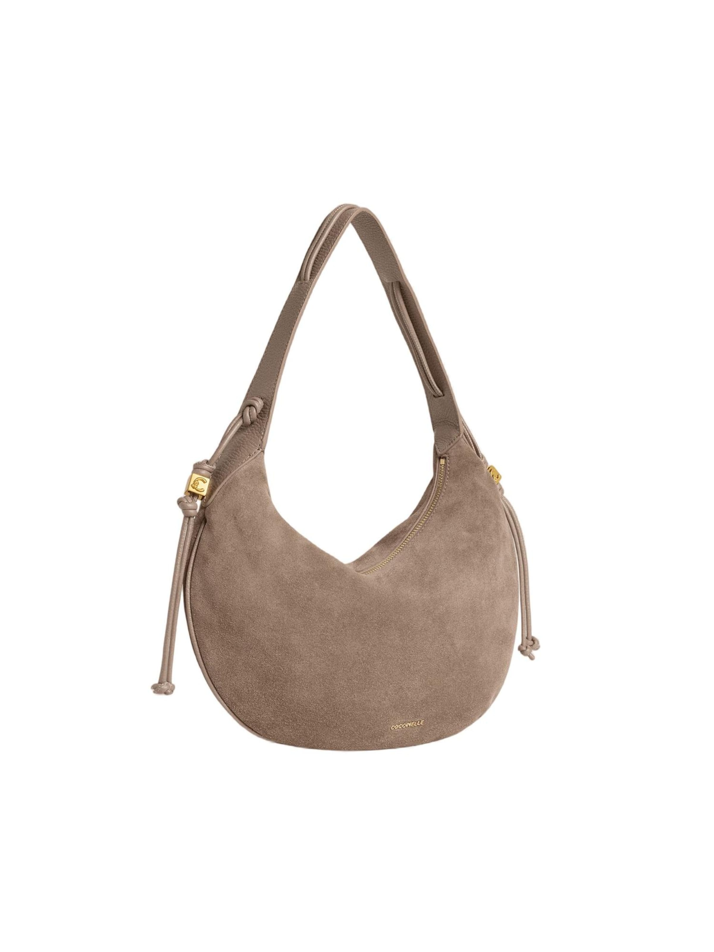 Coccinelle Schultertasche 'Thess 2'‌‌‌‌ in Grau