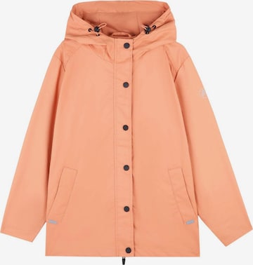 Scalpers Coat in Orange: front