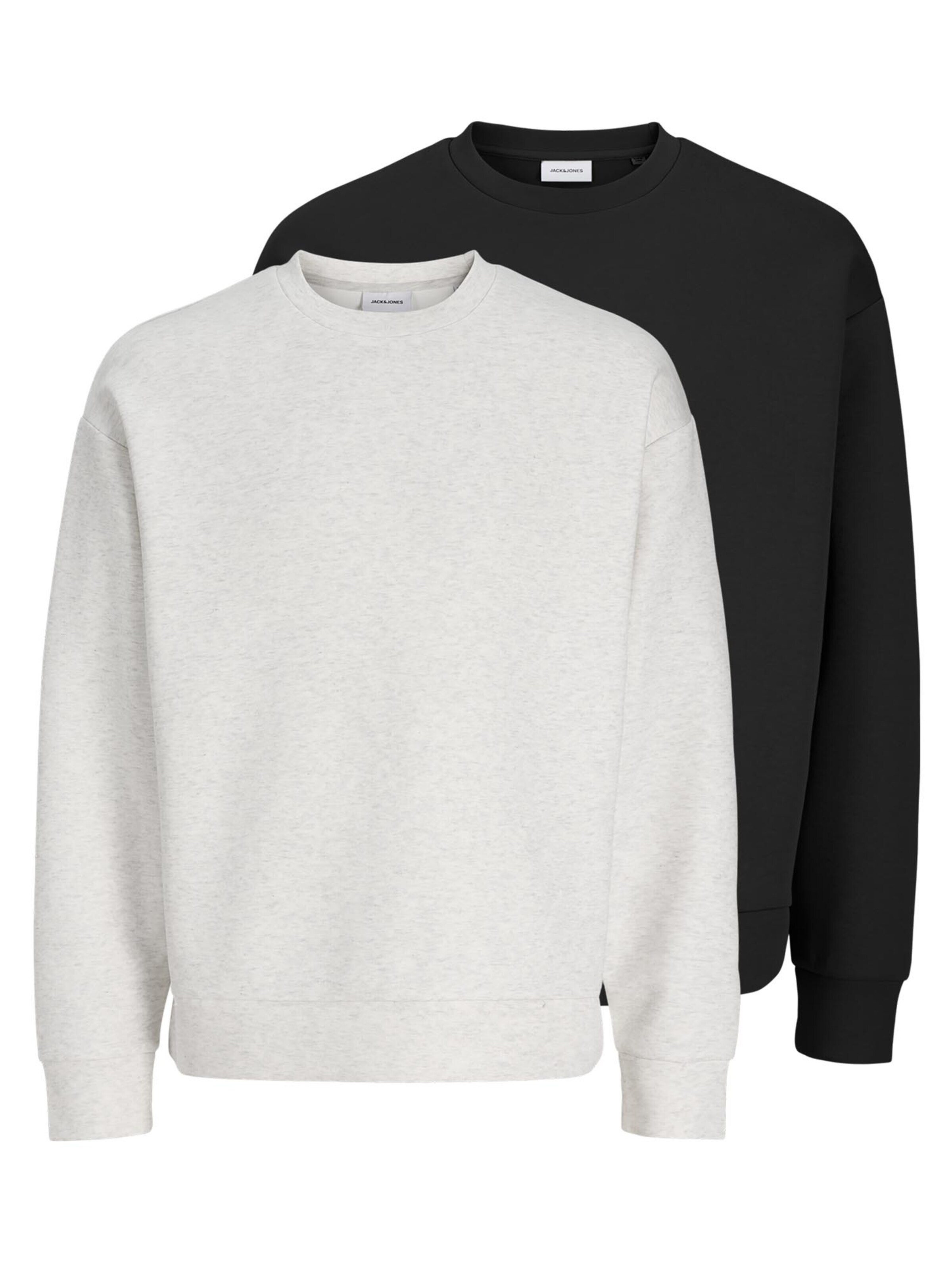 JACK & JONES Sweatshirt 'Barron'‌‌‌‌‌‌ in Beige: Vorderseite