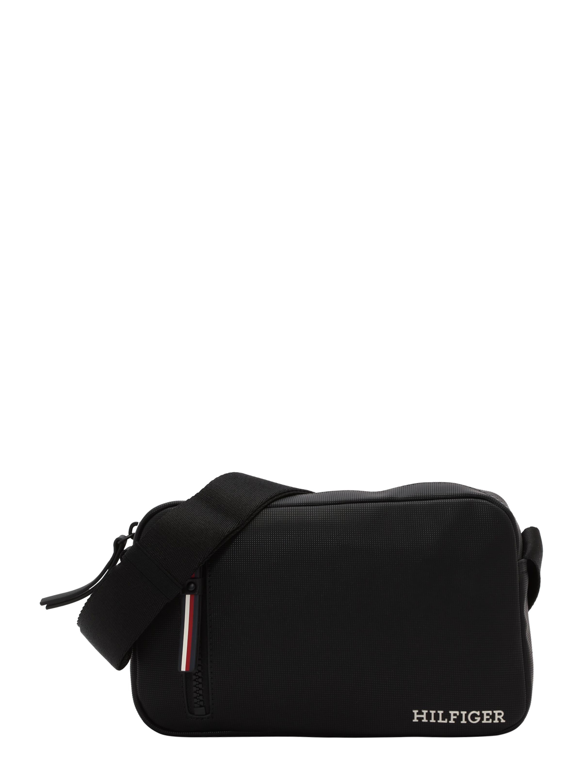 TOMMY HILFIGER Crossbody Bag in Black: front