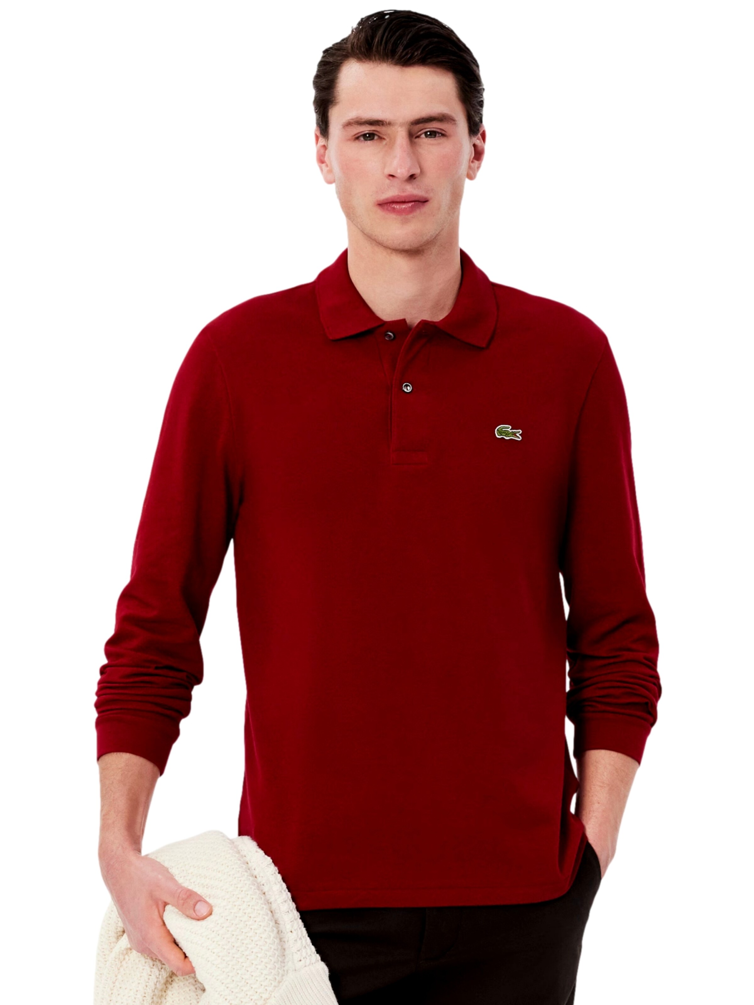 Maglietta di LACOSTE in rosso: frontale