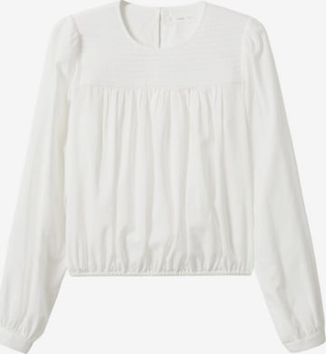 MANGO TEEN Blouse 'Colchi' in White: front