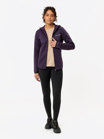 VAUDE Functionele fleece jas 'Valsorda' in Lila