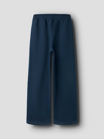 NAME IT Wide Leg Bukser 'NKMNasir' i blå