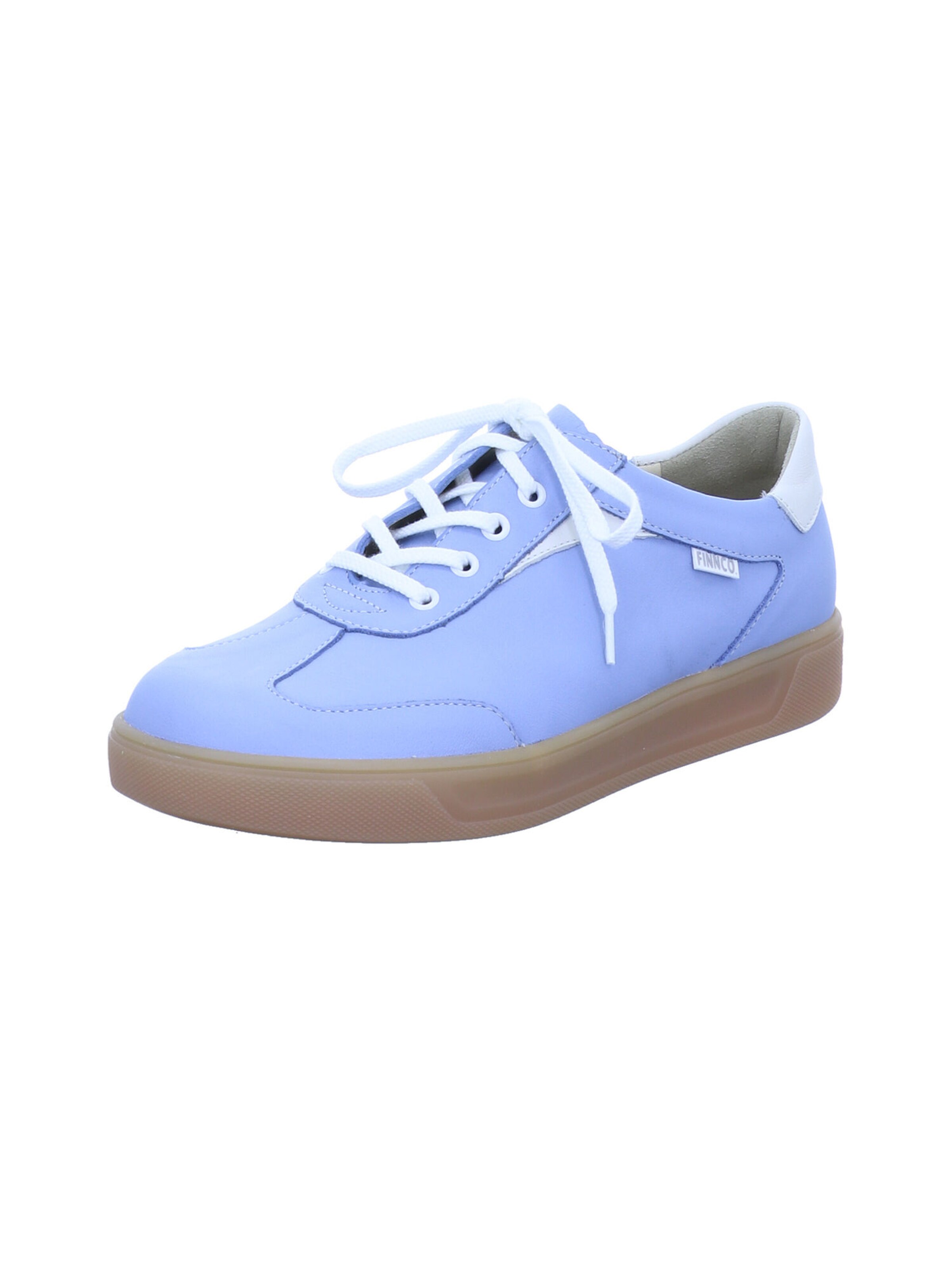 Finn Comfort Schnürschuhe 'Interlagos' in Blau: Vorderseite