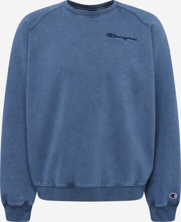 Champion Authentic Athletic Apparel Sweatshirt in Blau: predná strana