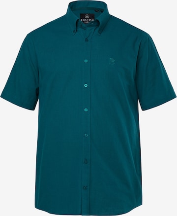 Boston Park Overhemd in Groen: voorkant