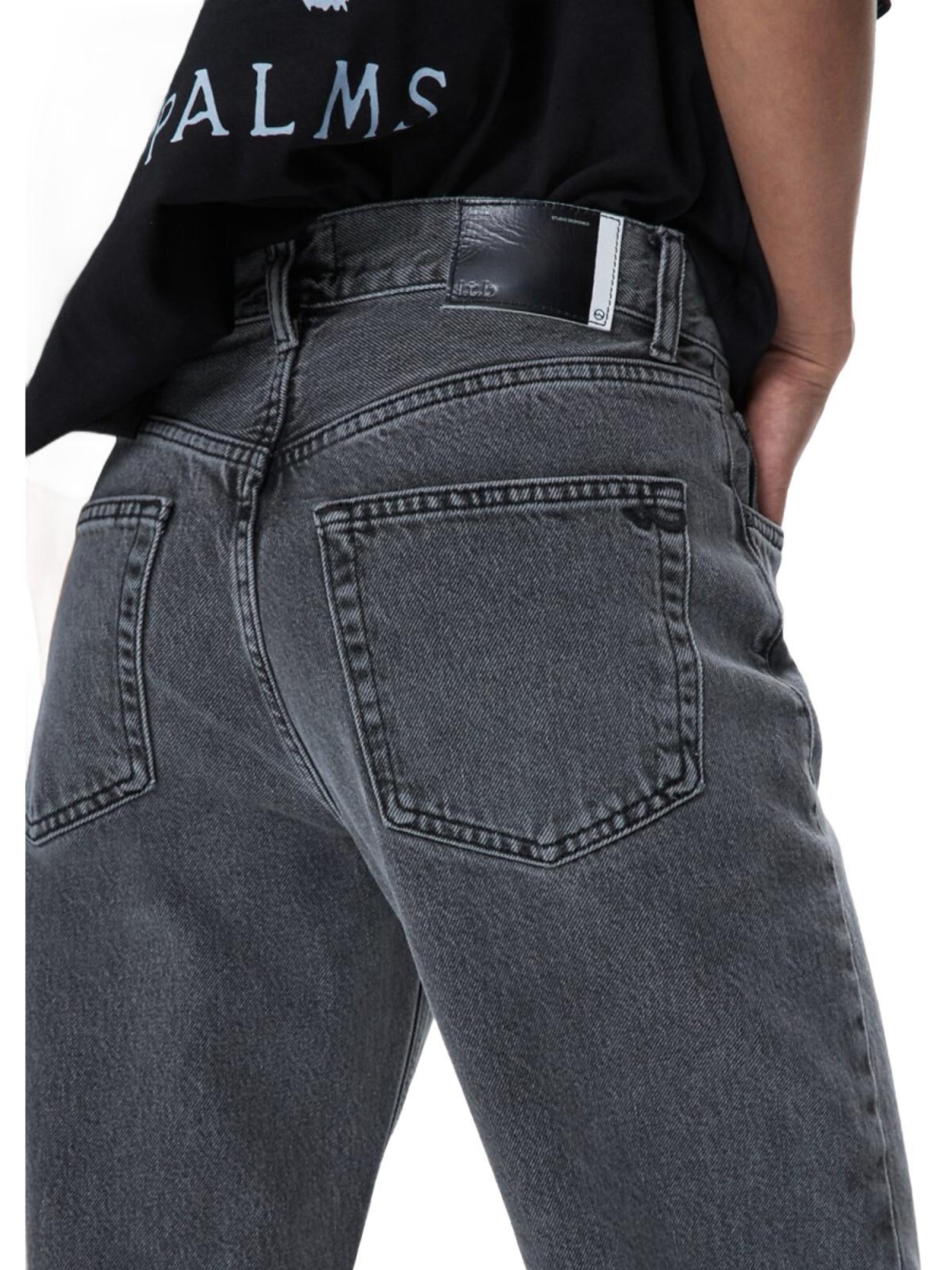 LTB Jeans - regular Vaquero 'LTB Jeans Vanetta Straight Leg High Waist Jeanshose' en gris