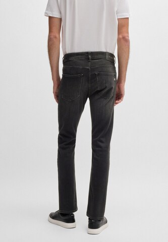 BOSS Slimfit Jeans 'Delaware' in Schwarz