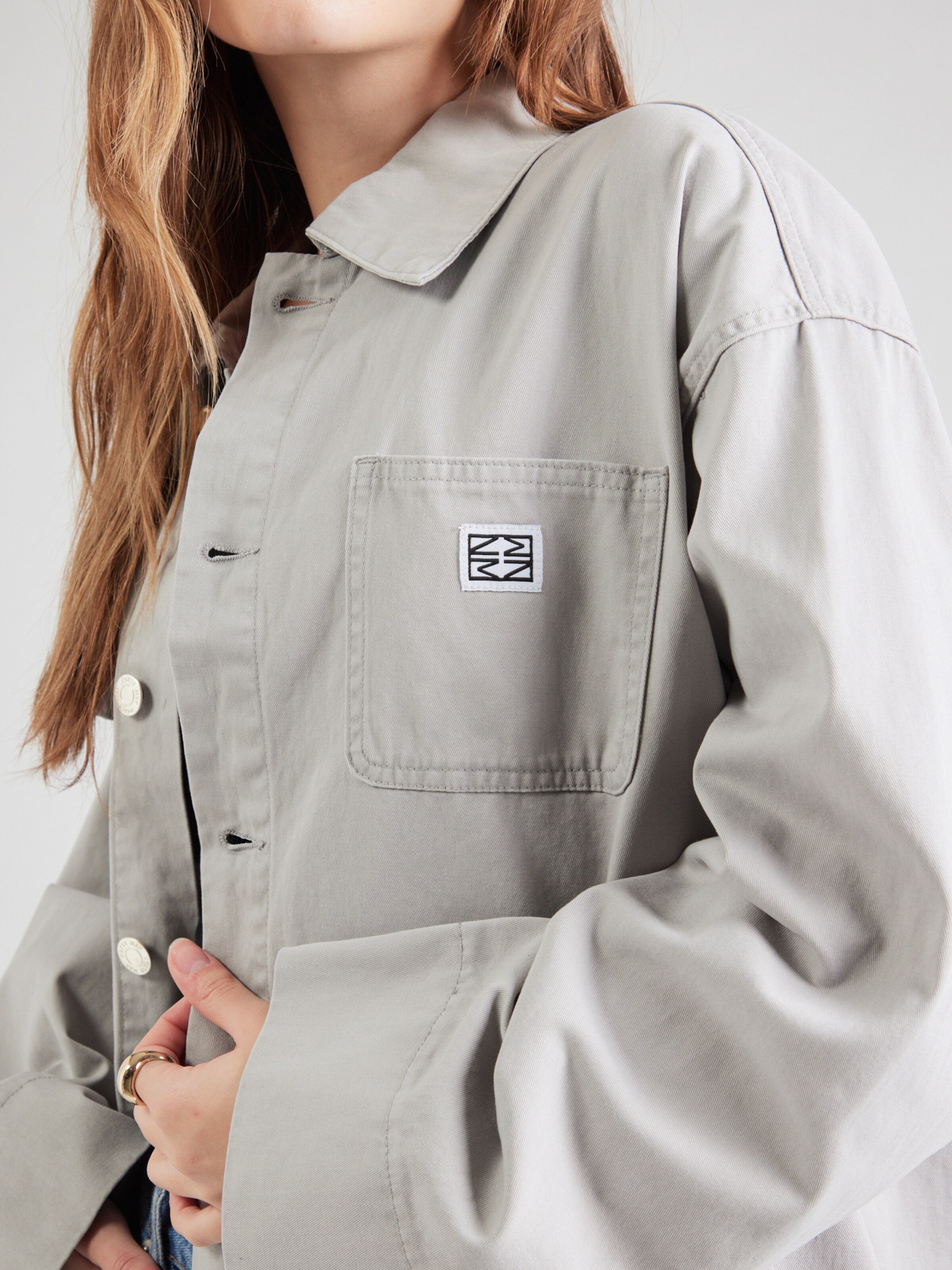 Noisy may Between-Season Jacket 'NMLUA' in Grey | ABOUT YOU