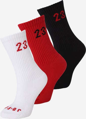 Jordan Спортивные носки 'ESSENTIAL' в Красный: спереди