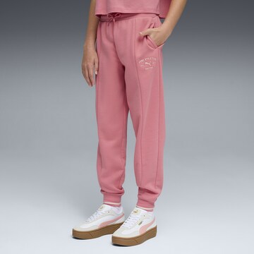PUMA Regular Sportbroek in Roze: voorkant