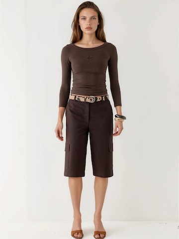 Busem Shirt in Braun