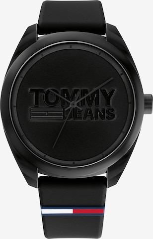 Tommy Jeans Uhr in Schwarz: predná strana