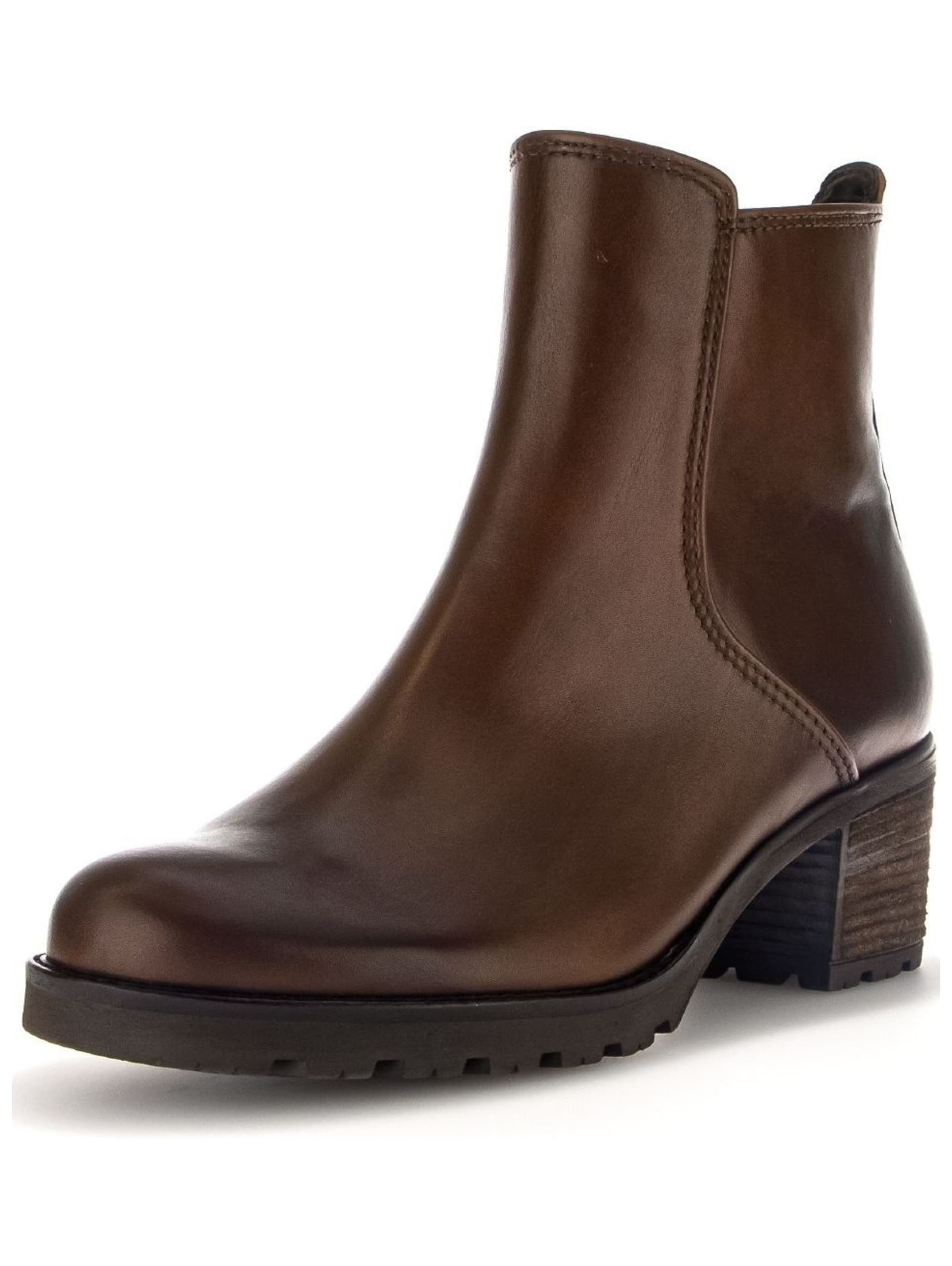 Bottines GABOR en marron : devant