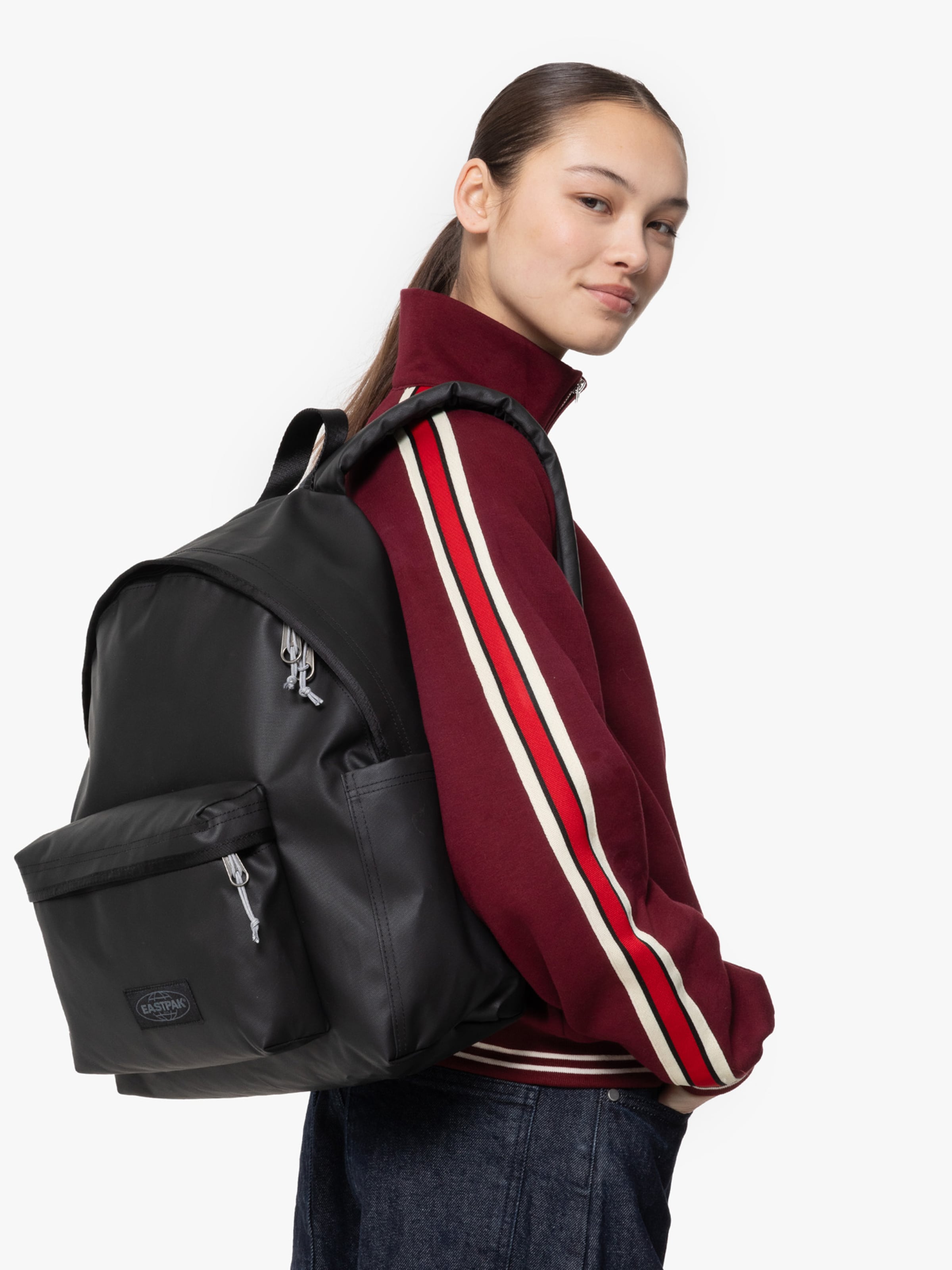 osprey luggage Transporter Carryon Boarding Bag Clear Mini Backpack Clear Cressi An ID window on Color:Maroon