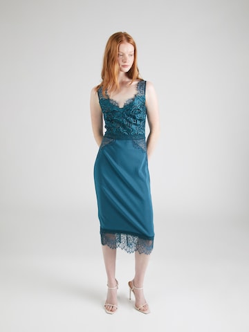 Lipsy Cocktail Dress in Blue: front