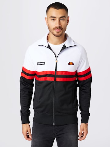 ELLESSE Sweatjacke 'Rimini' in Schwarz: predná strana