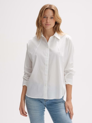 Camicia da donna 'Fanjo' di OPUS in bianco: frontale