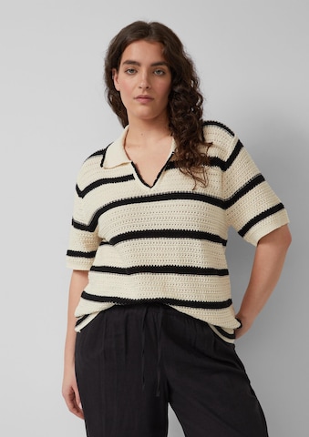 s.Oliver Sweater in Black: front