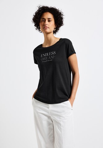 STREET ONE Shirt in Black: front