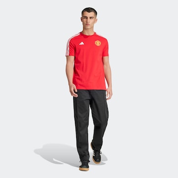 ADIDAS PERFORMANCE Funkčné tričko 'MUFC DNA' - Červená