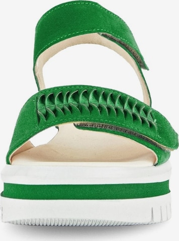 Sandales GABOR en vert