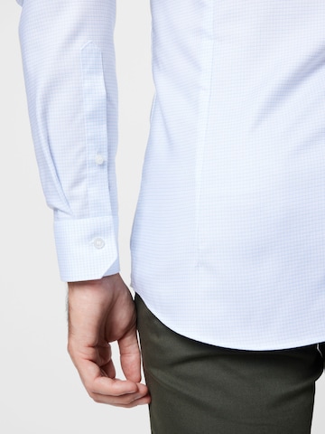 OLYMP Slim fit Business shirt 'No 6.' in White