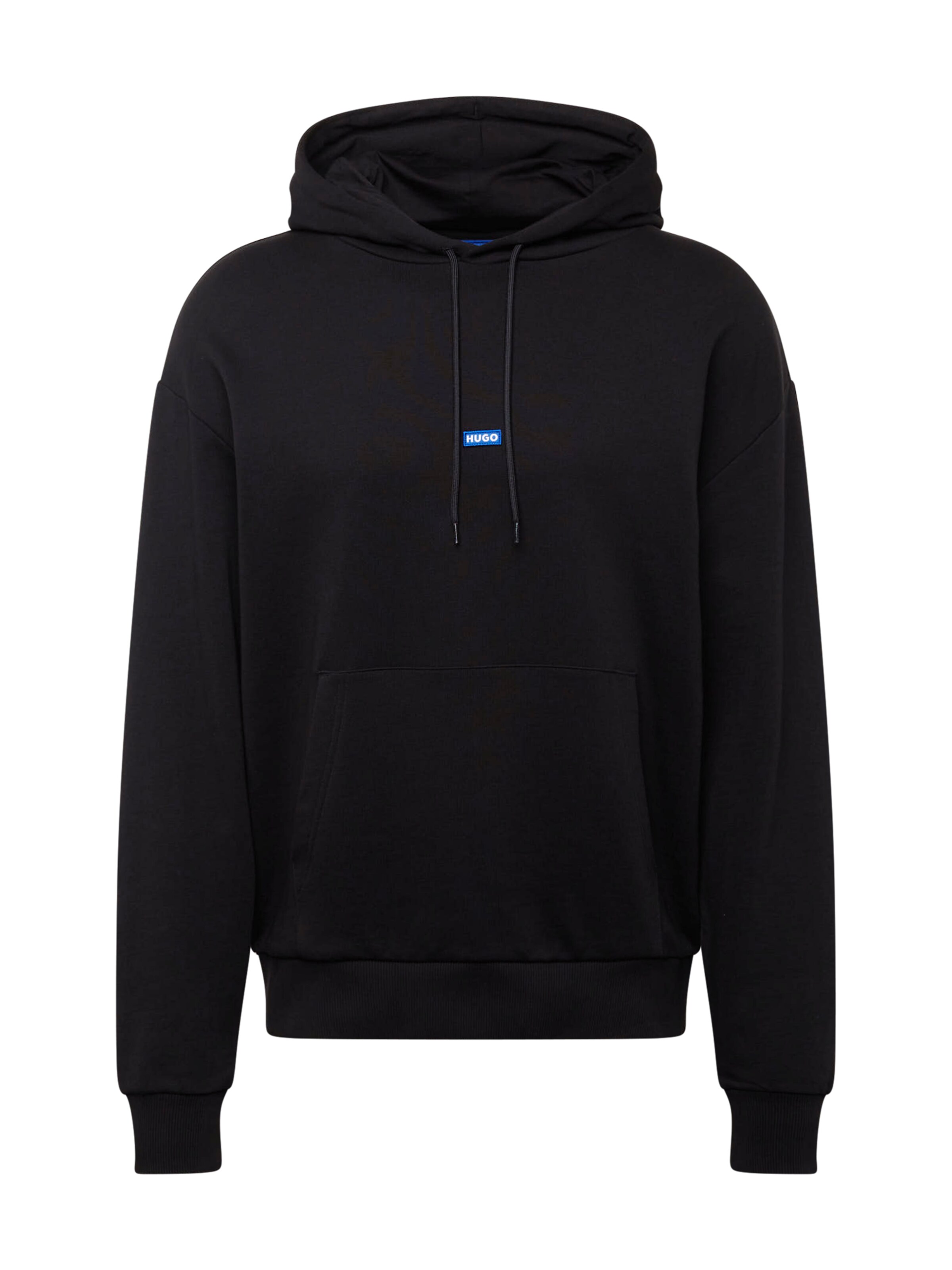 HUGO Μπλούζα φούτερ 'Nalonso' σε μαύρο: μπροστά