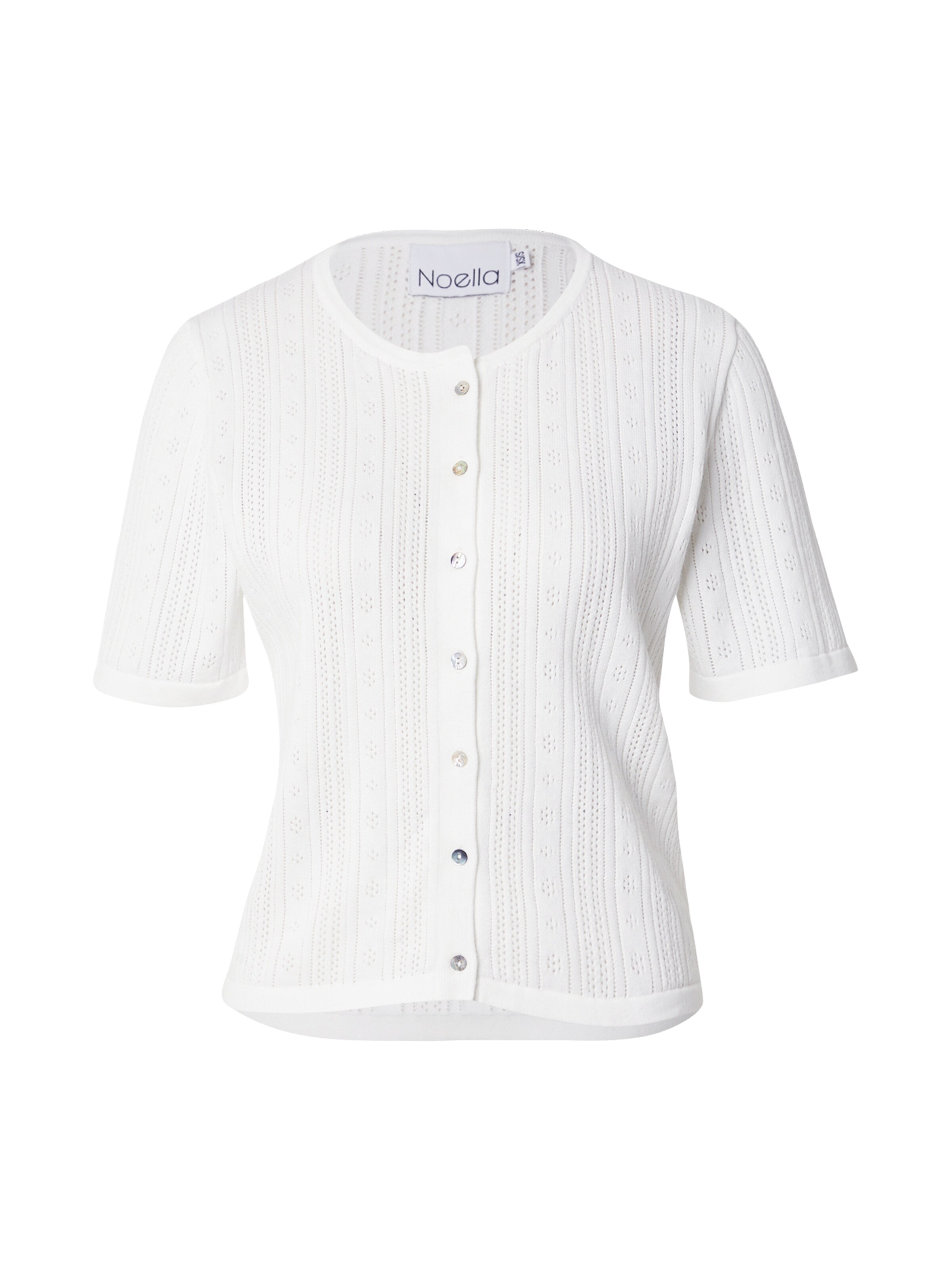 Noella Knit cardigan 'Kataleyah' in White: front