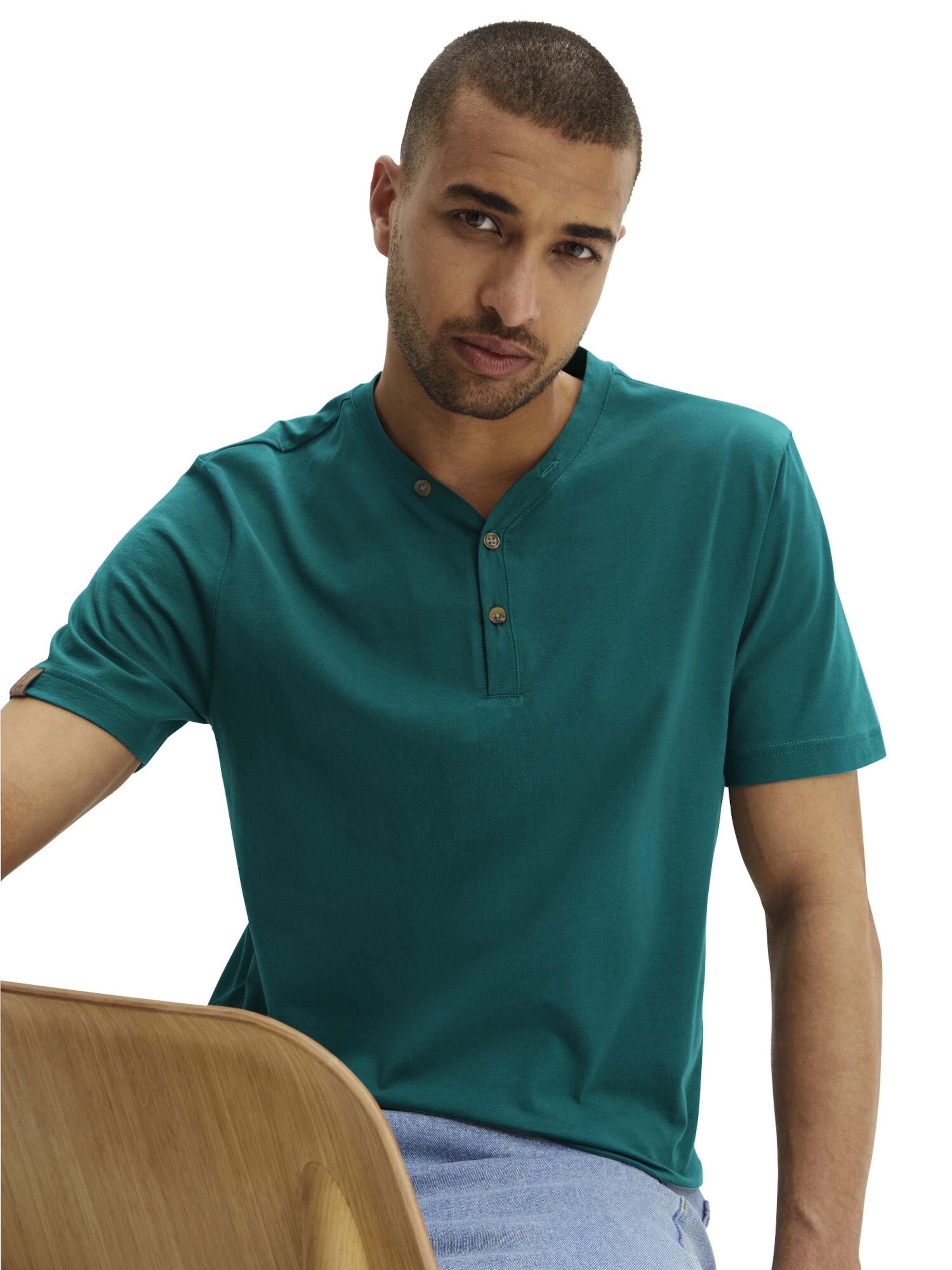 bonprix Shirt in Groen: voorkant