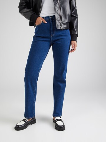 Skinny Jeans de la Calvin Klein Jeans pe albastru: față