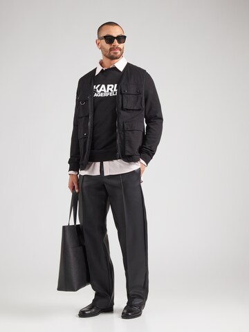 Karl Lagerfeld Mikina – černá