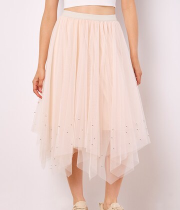 Jupe ' ' Apricot en gris