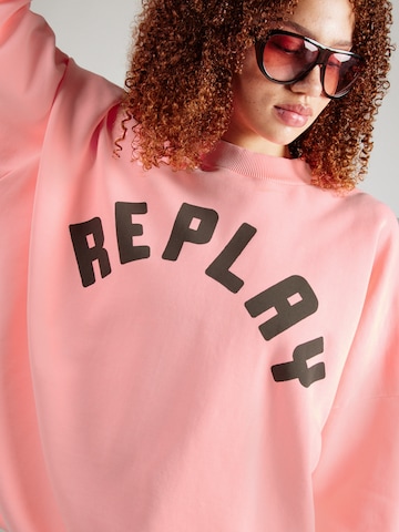 REPLAY Bluzka sportowa w kolorze różowy