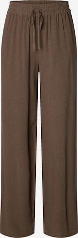SELECTED Pants 'SLFVIVA-GULIA' in Brown: front