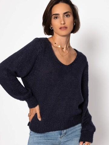 SASSYCLASSY Oversized Sweater in Blue