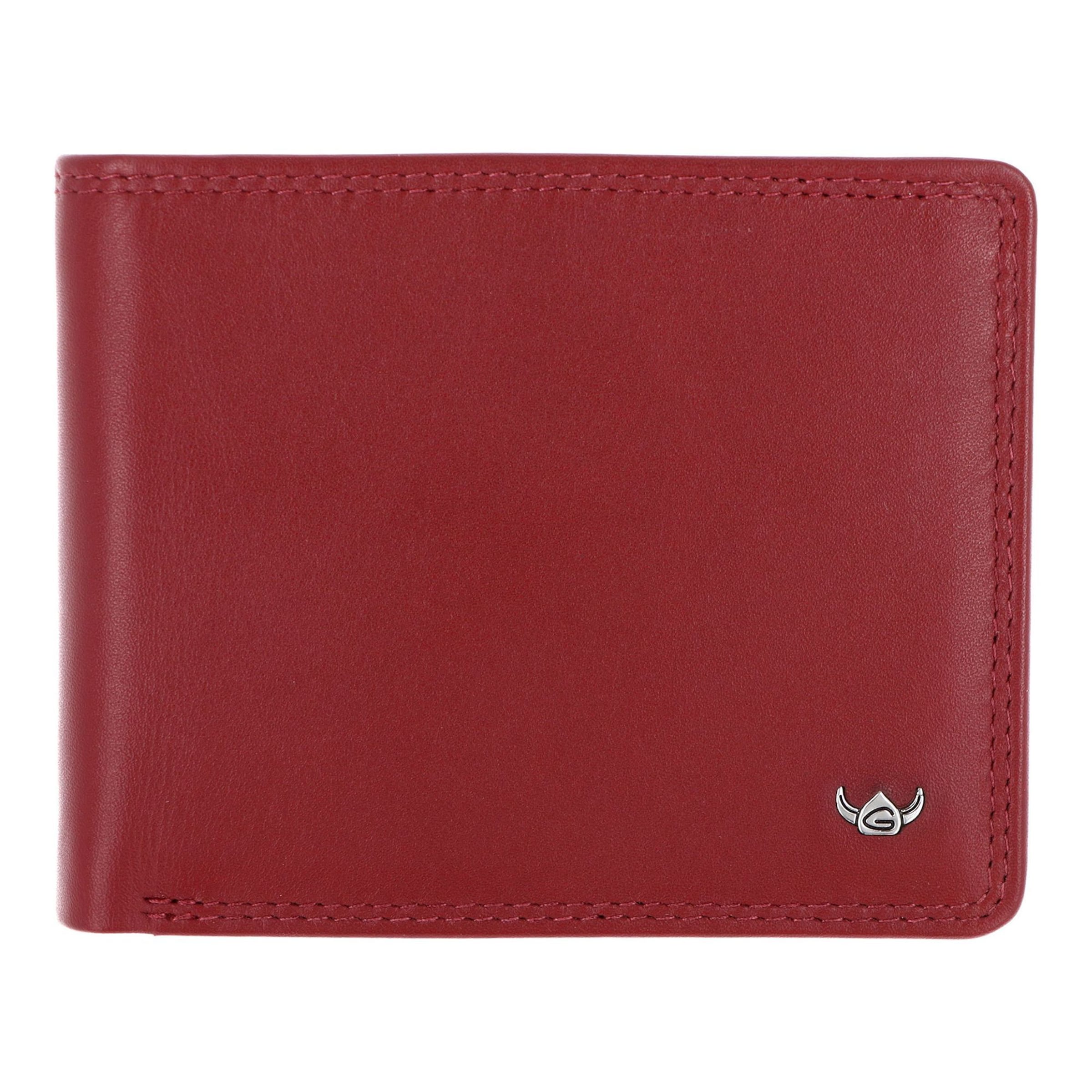Porte-monnaies 'Polo' GOLDEN HEAD en rouge : devant