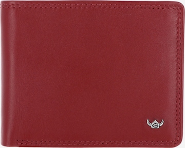 Porte-monnaies 'Polo' GOLDEN HEAD en rouge : devant