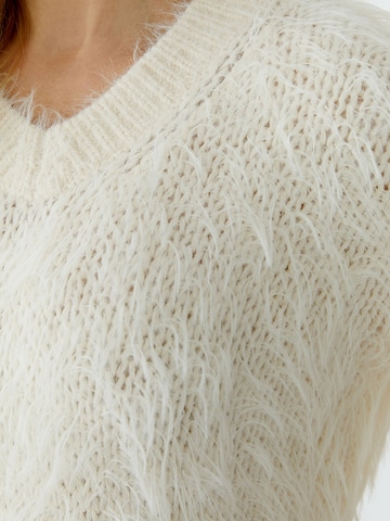 OUI Pullover in Beige
