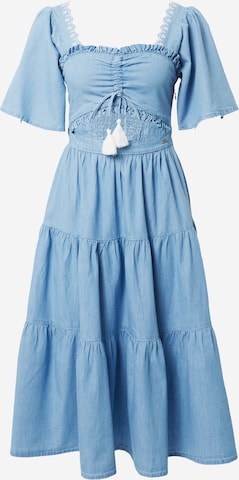 Pepe Jeans Zomerjurk 'AITANA' in Blauw: voorkant