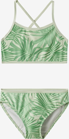 NAME IT Bikiny 'NKFZIZLA' - Zelená: predná strana