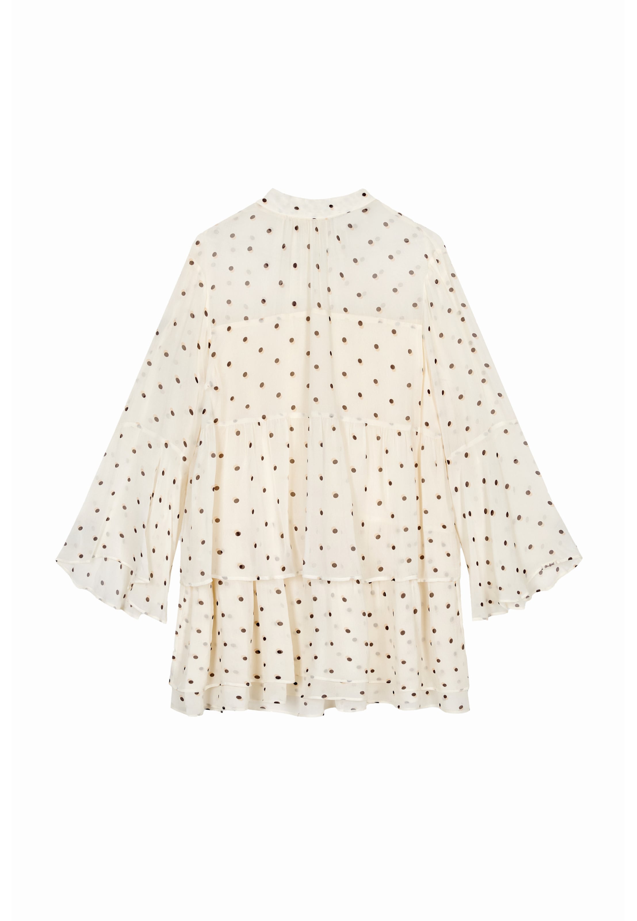 OH APRIL Платье в Бежевый: спереди