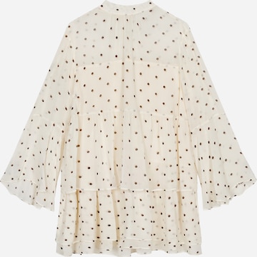 Robe OH APRIL en beige : devant